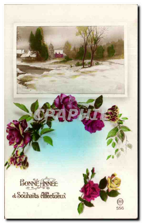 CPA Fantaisie Fleurs 