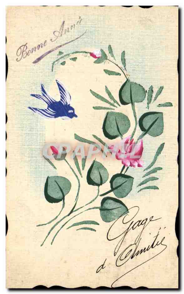 CPA Fantaisie Fleurs 