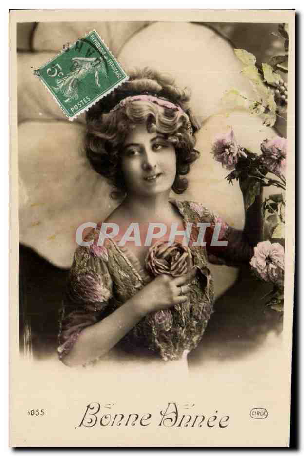 CPA Fantaisie Femme 