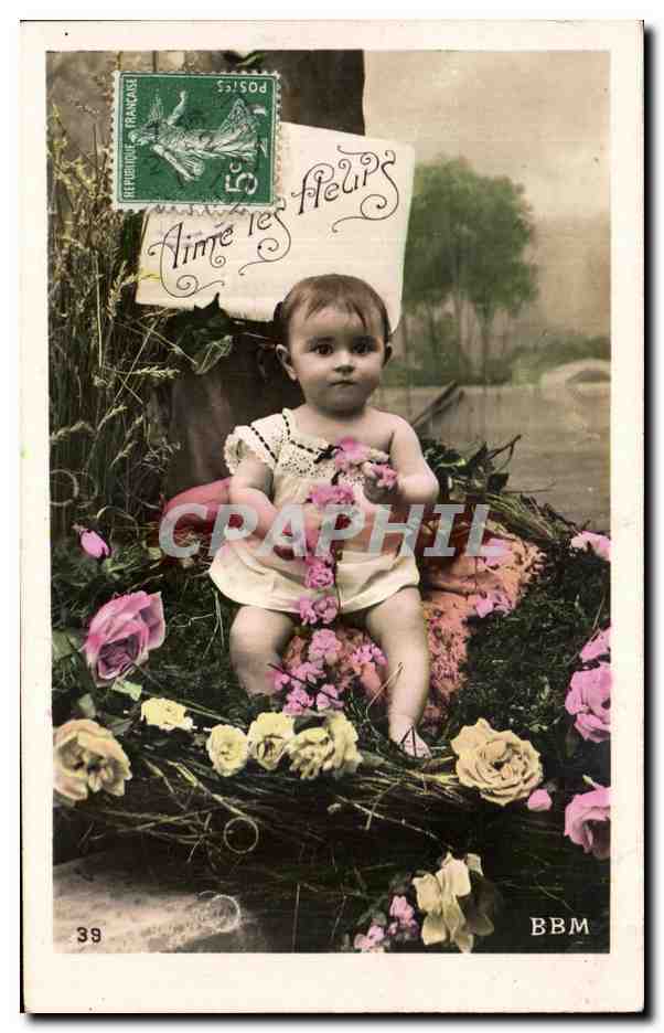 CPA Fantaisie Enfant Bebe