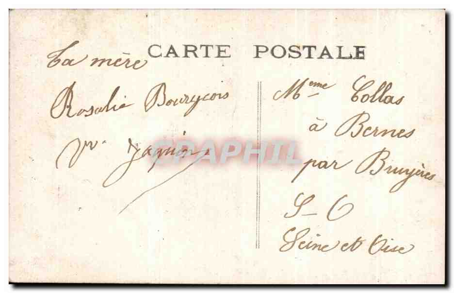 CPA Fantaisie Enfant Bebe — Verso