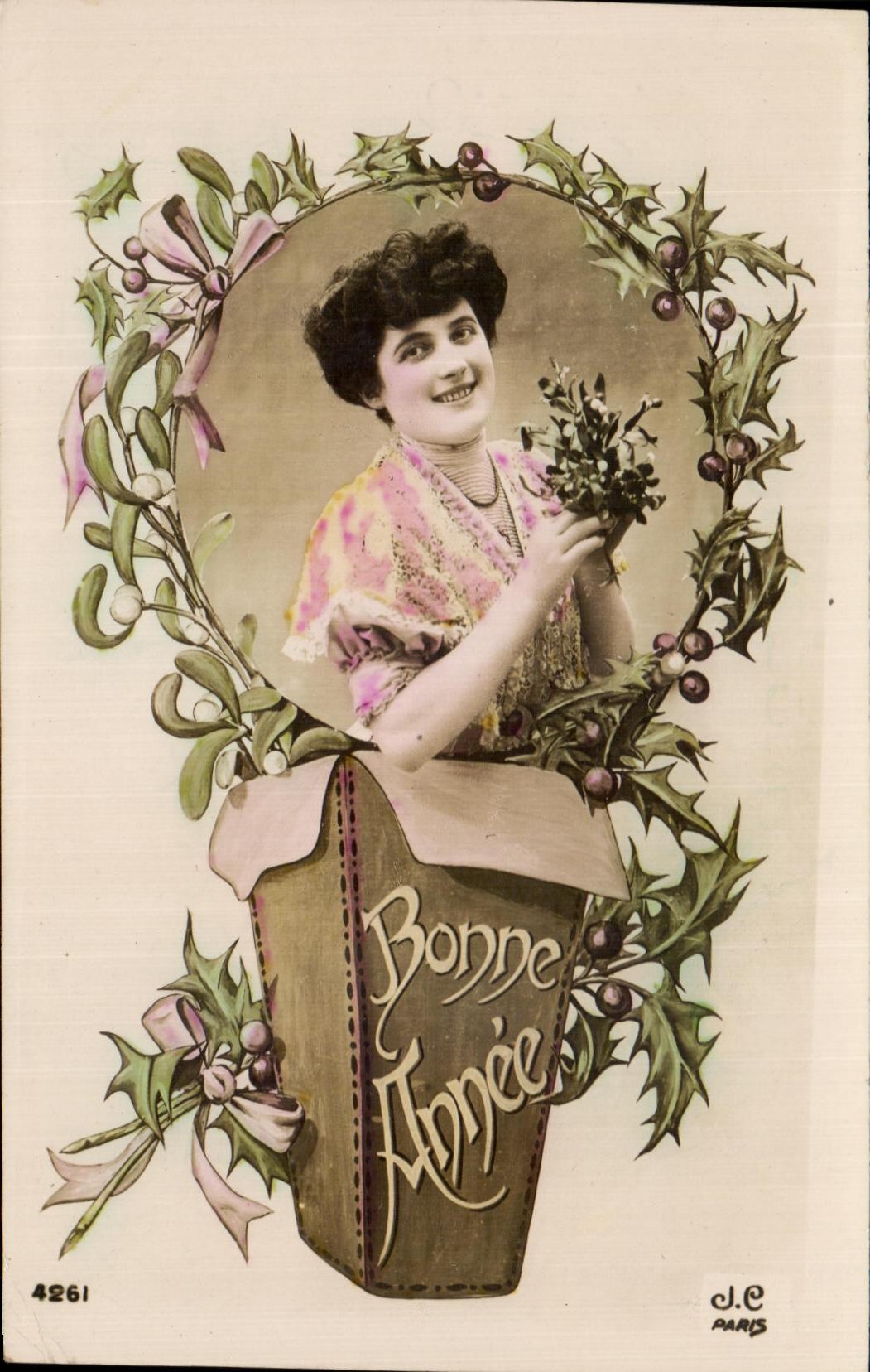 CPA Fantaisie Femme 
