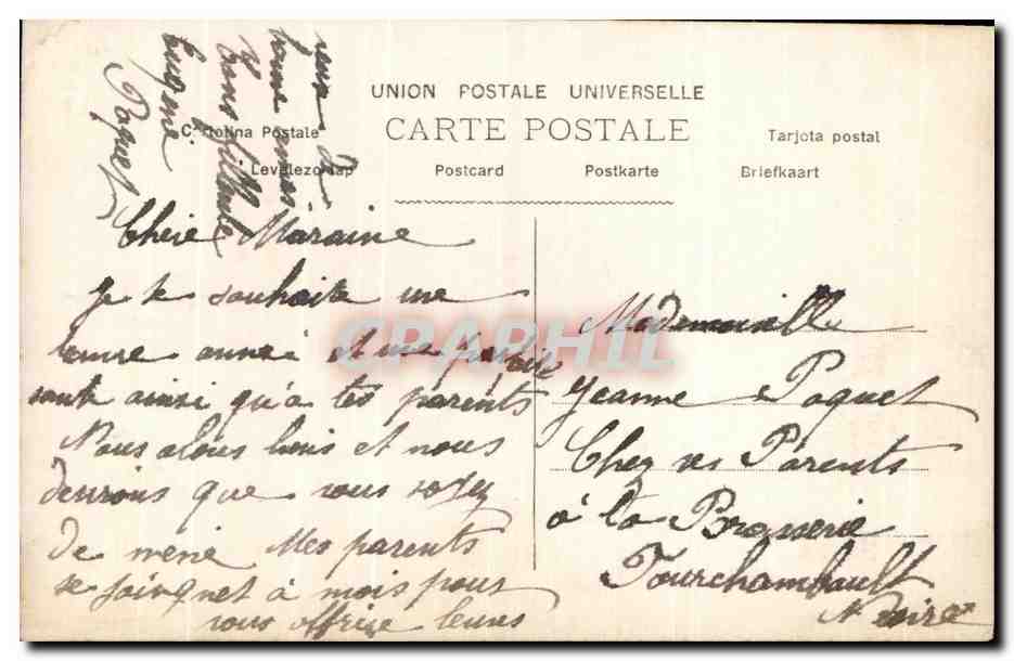 CPA Fantaisie Enfant  — Rückseite