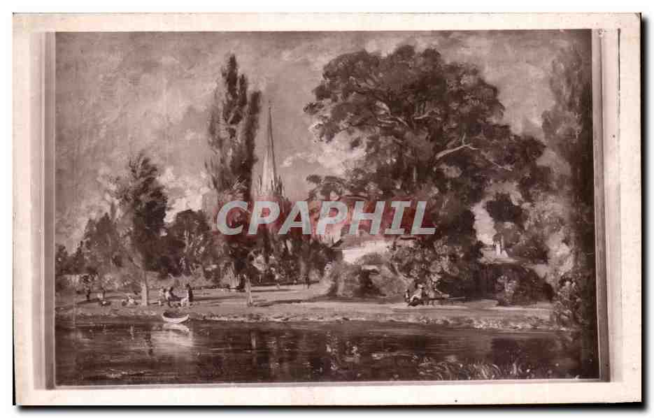 CPA Fantaisie Salisbury John Constable National Gallery Londres