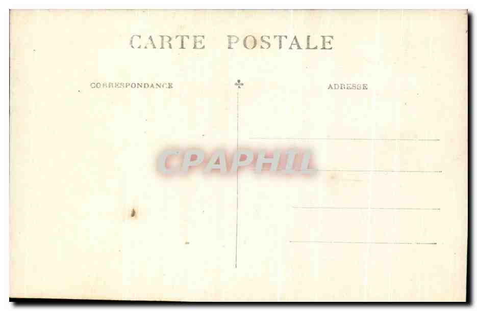 CARTE PHOTO Enfants — Rückseite