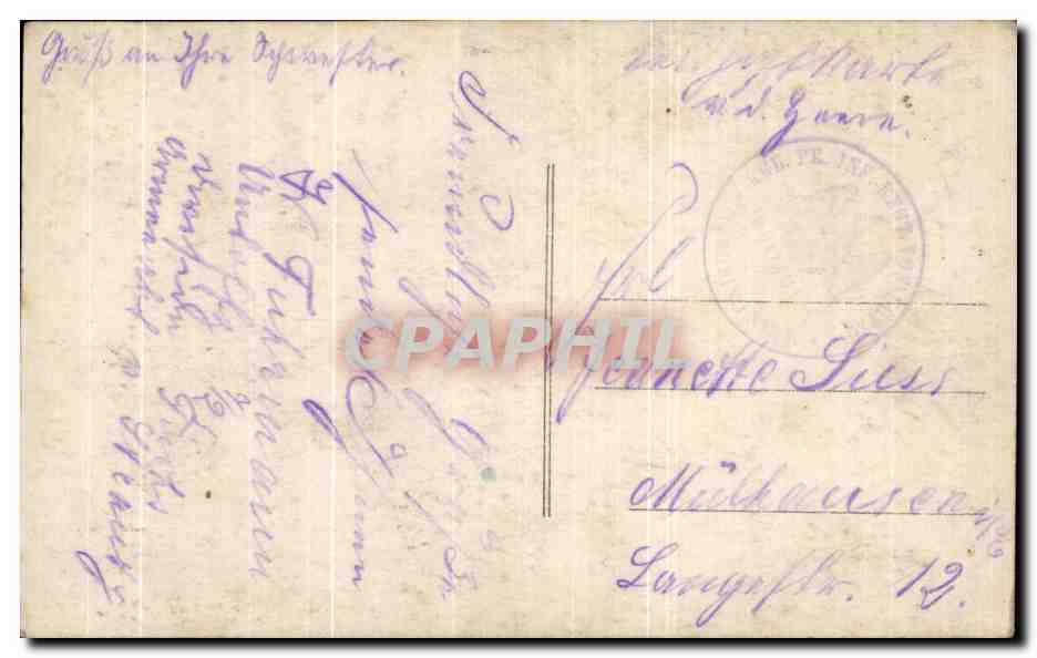 Forgeur célébrant Saint-Éloi — Vive St Eloi — éditeur anonyme, n° 2387 — Verso