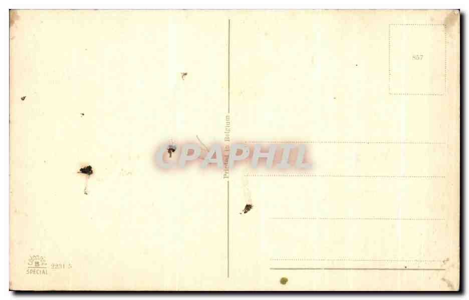CPA Fantaisie Paysage — Verso