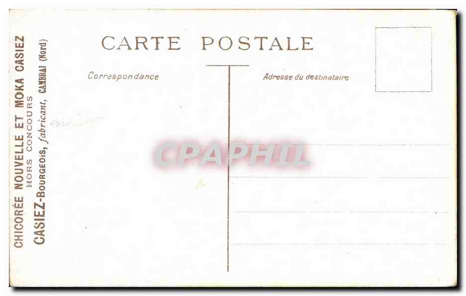 CPA Fantaisie Paysage  — Rückseite