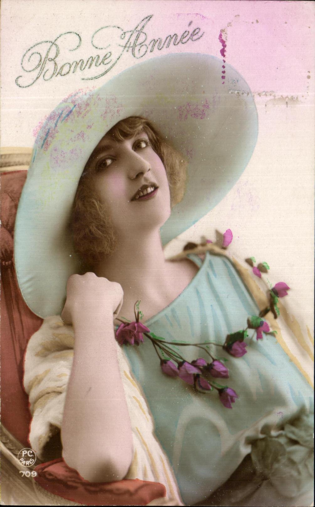 CPA Fantaisie Femme 
