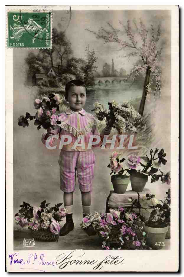 CPA Fantaisie Enfant