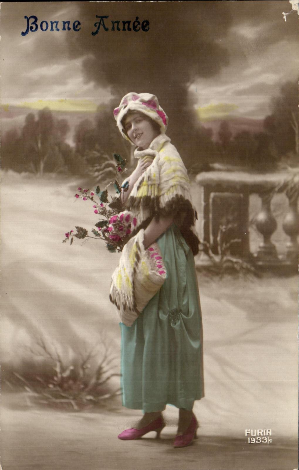CPA Fantaisie Femme 