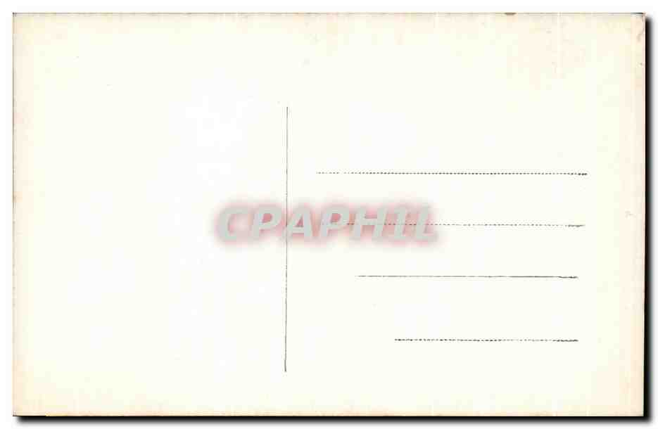 CPA Fantaisie Femme  — Rückseite