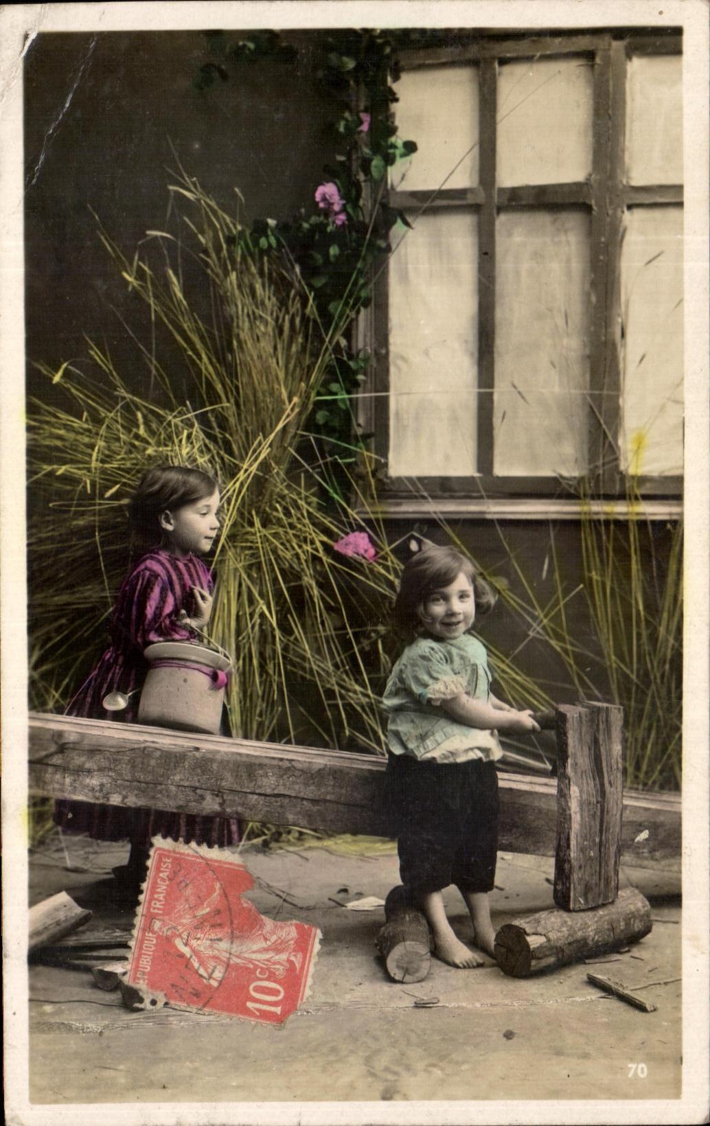 CPA Fantaisie Enfants