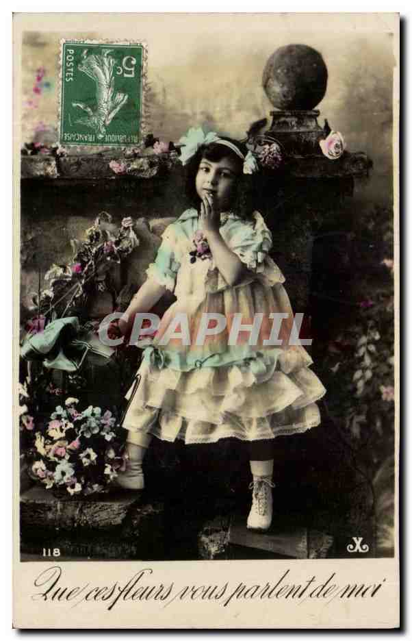 CPA Fantaisie Enfant