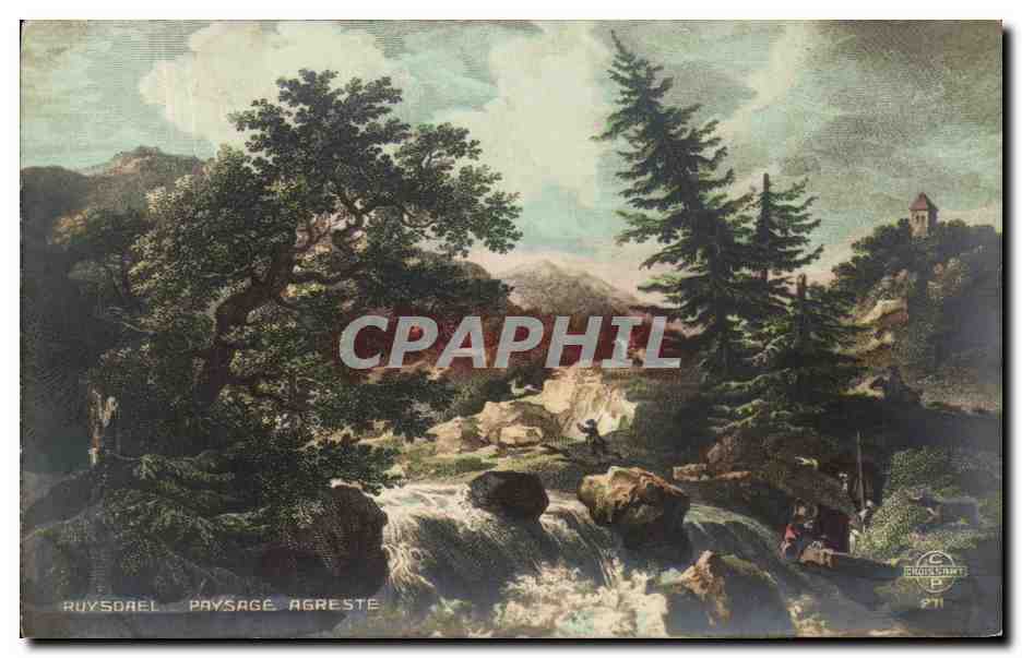 CPA Fantaisie Ruysoael Paysage Agreste 