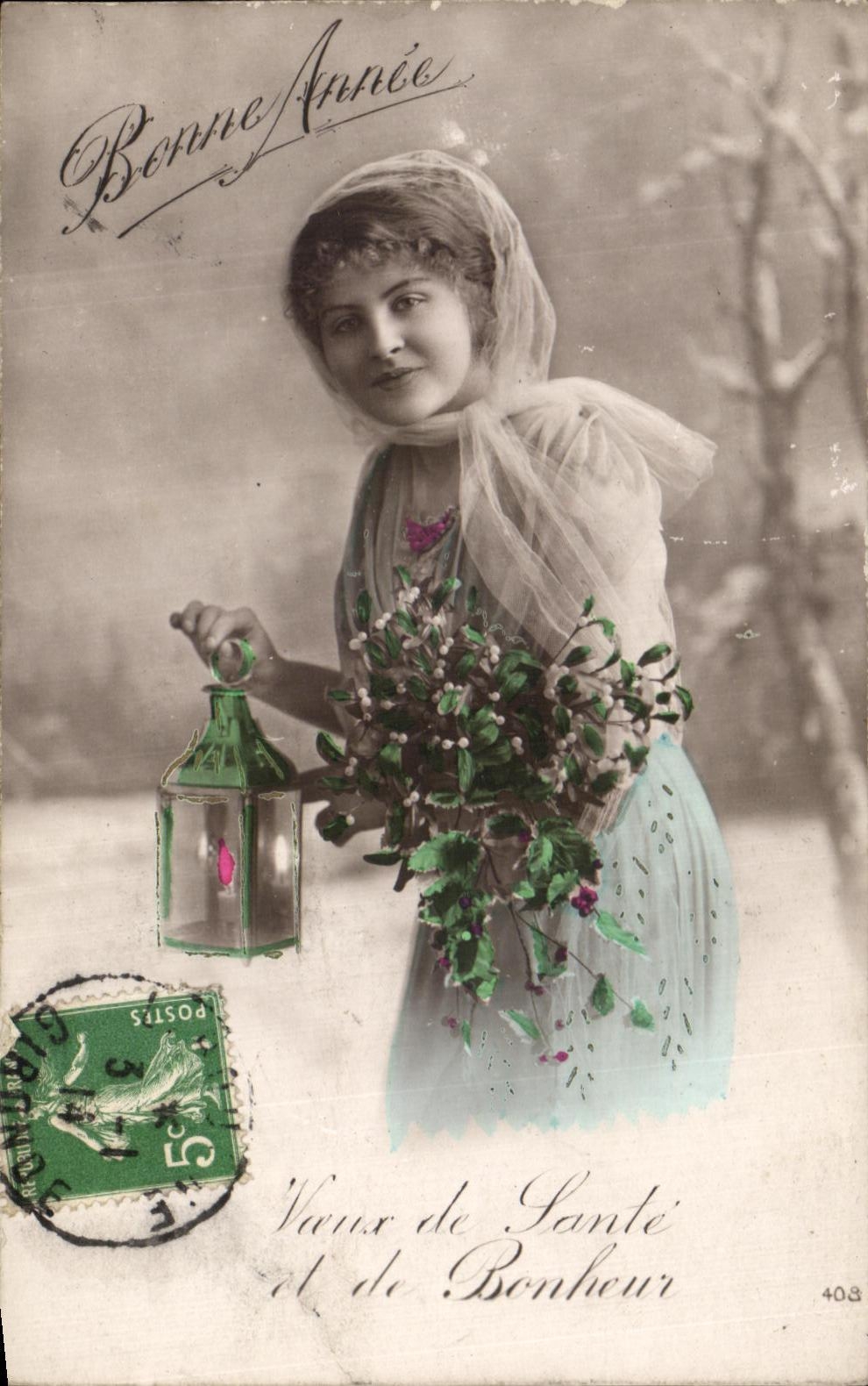 CPA Fantaisie Femme 
