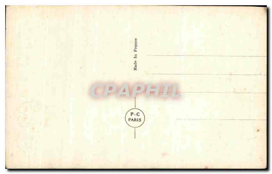 CPA Fantaisie Enfant — Rückseite