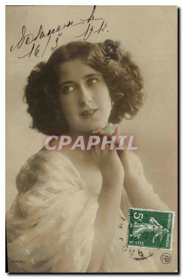 CPA Fantaisie Femme 