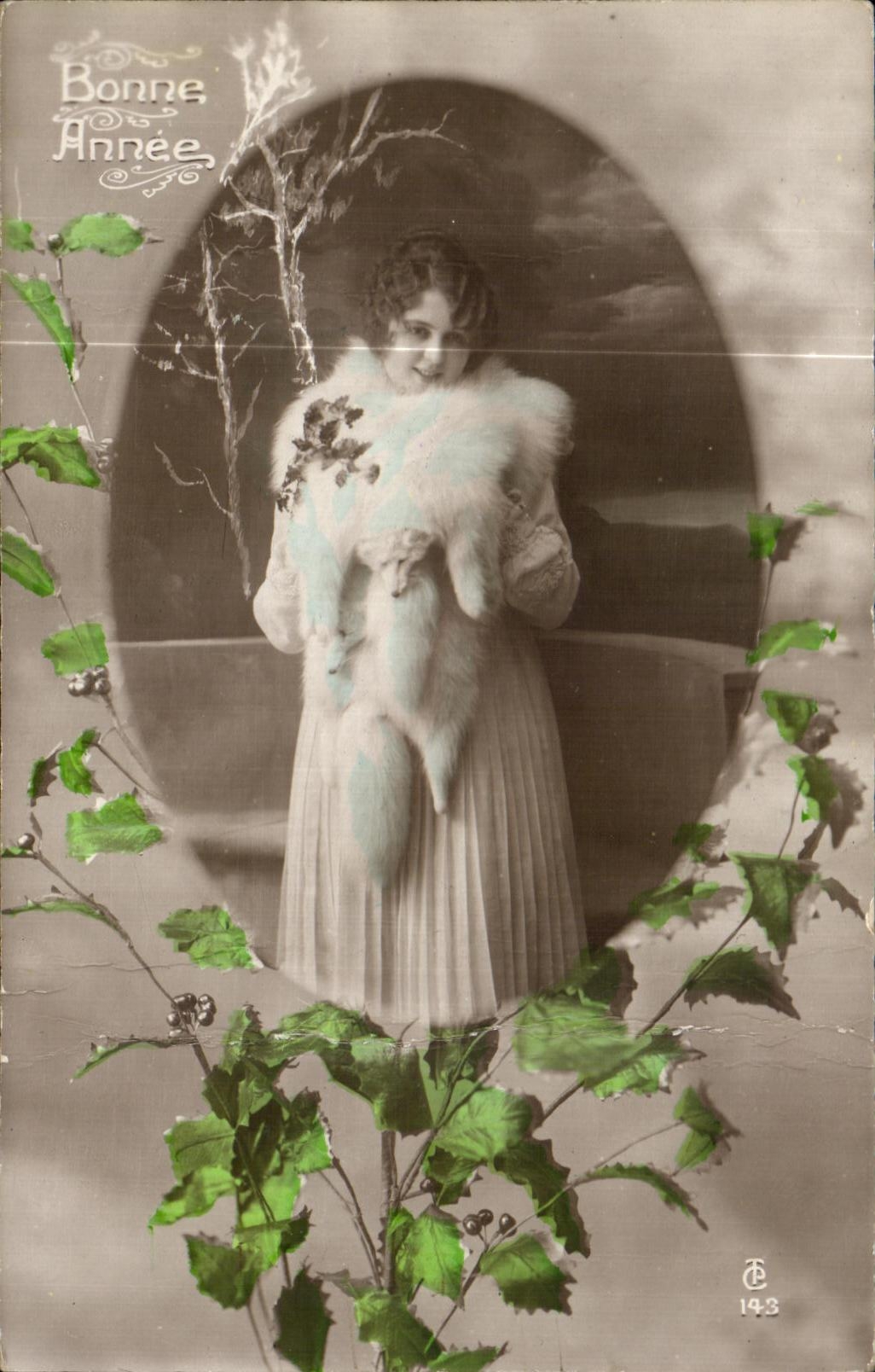 CPA Fantaisie Femme