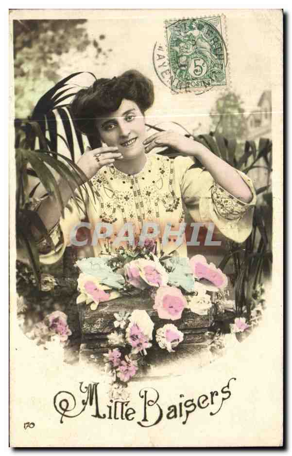 CPA Fantaisie Femme 