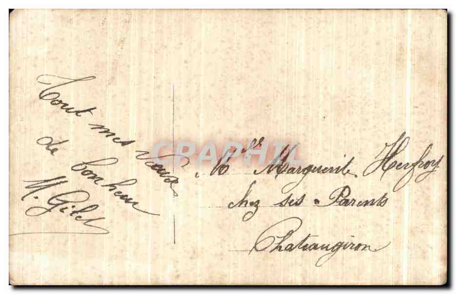 CPA Fantaisie Enfant — Rückseite