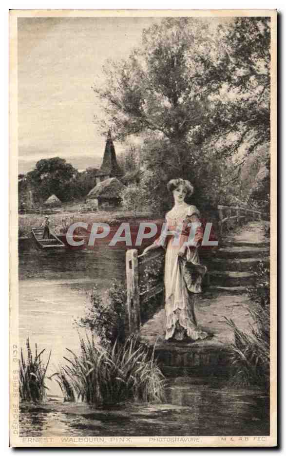 CPA Ernest Walbourn Femme