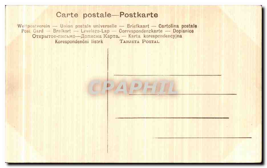 CPA Ernest Walbourn Femme — Verso