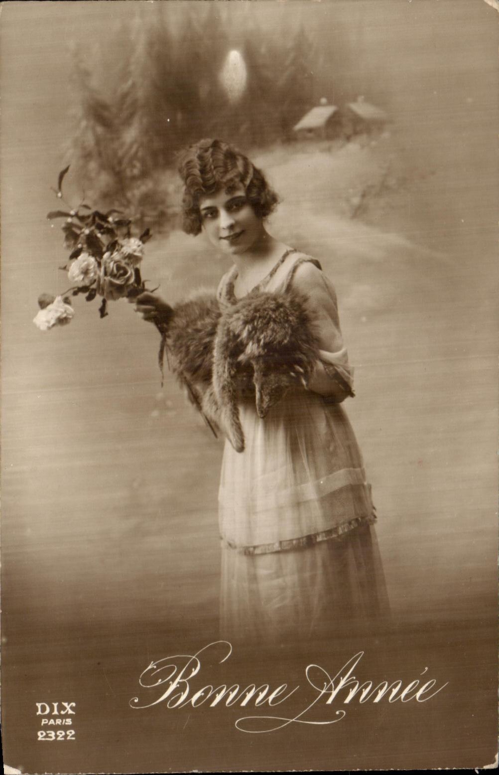 CPA Fantaisie Femme