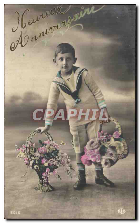 CPA Fantaisie Enfant Garcon