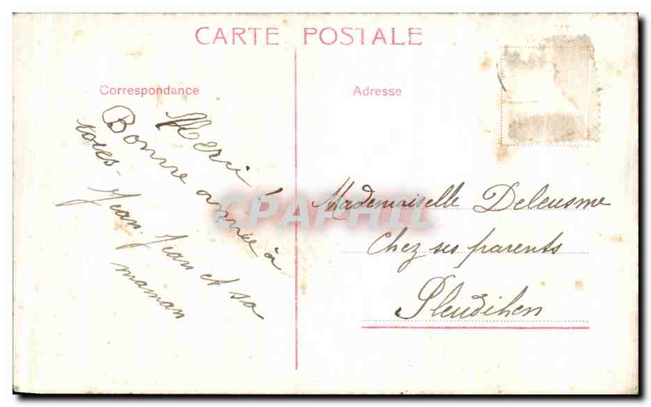 CPA Fantaisie Enfant  — Rückseite