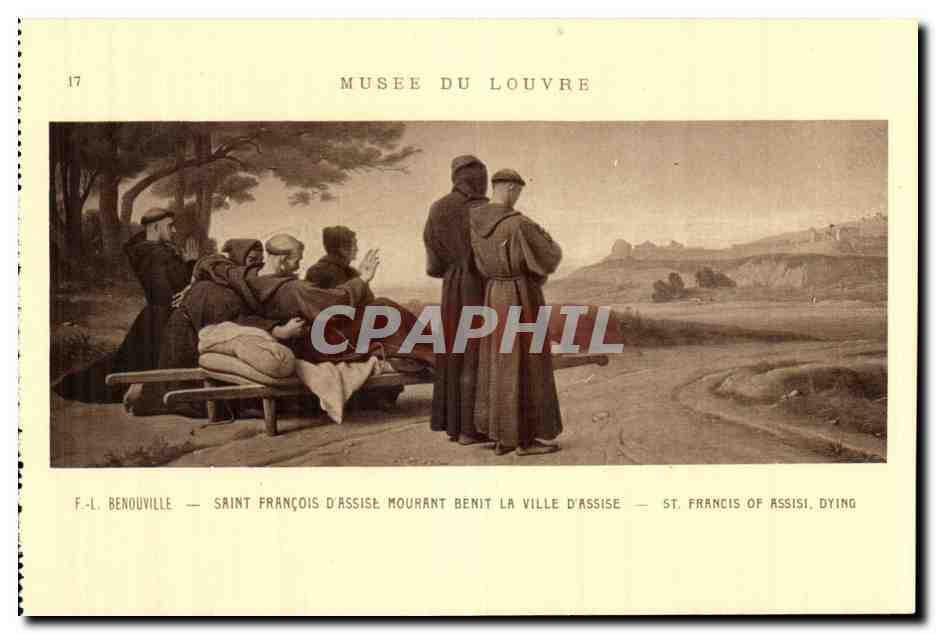 CPA Musee Du Louvre Benouville Saint Francois D'assise