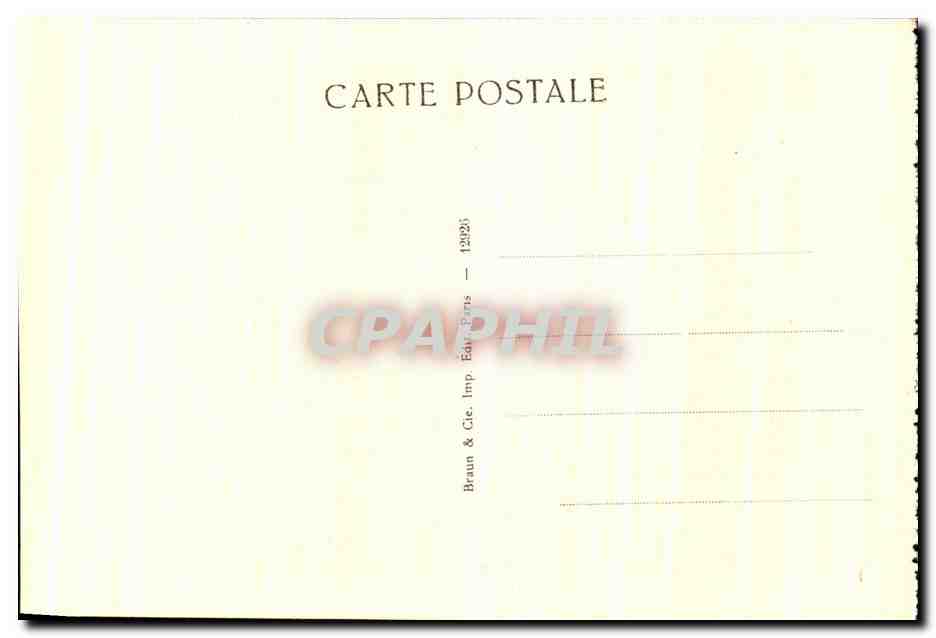 CPA Musee Du Louvre Delaroche La Jeune Martyre  — Rückseite