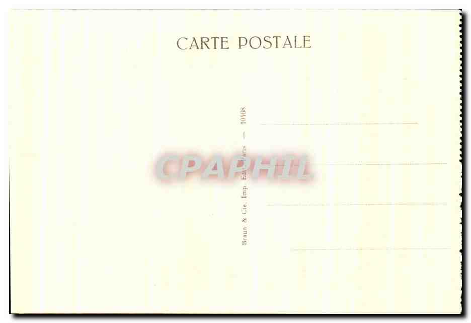 CPA Musee Du louvre La Lecon De Musique Lancret — Rückseite