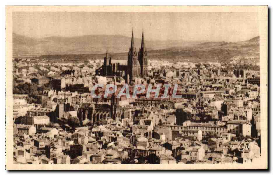 Clermont-Ferrand — Vue générale — Andrés Lecante, Paris