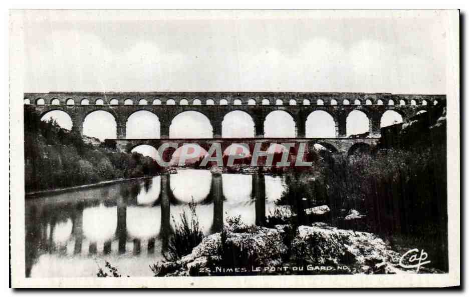 Nîmes. Le Pont du Gard — éditeur C.A.P. - n° 25