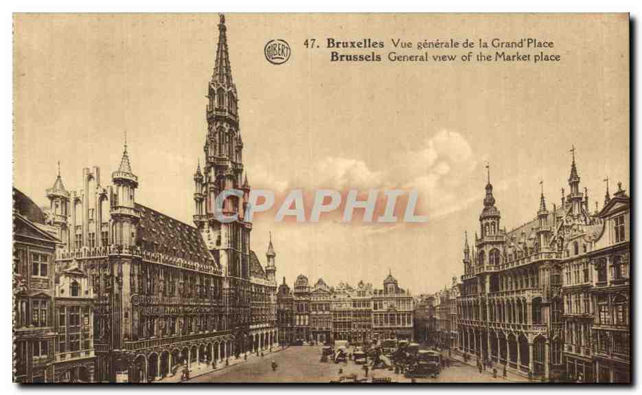 CPA Bruxelles Vue Generale de la Grand Place 