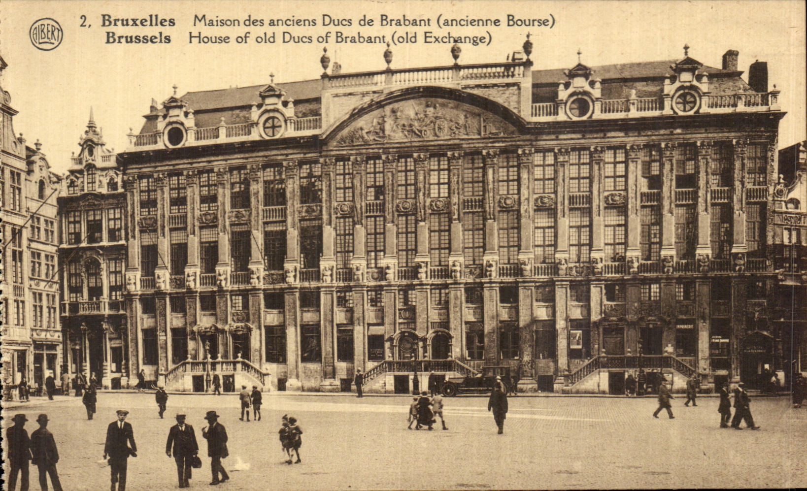 CPA Bruxelles Maison des Anciens Ducs de Brabant 