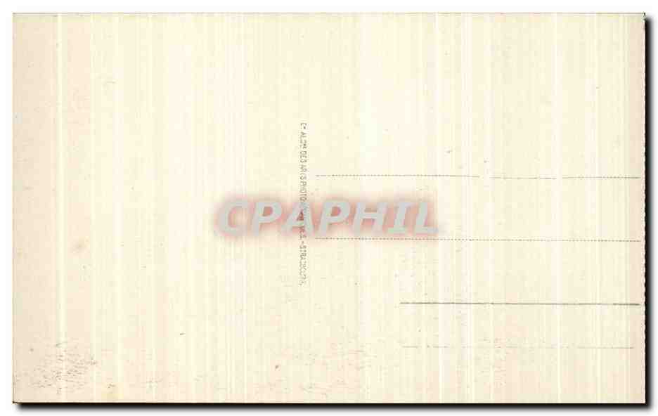 CPA Lourdes Vue generale et le Gave — Verso