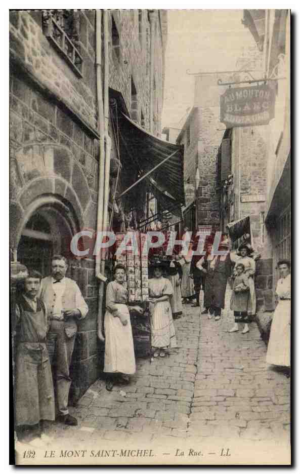Le Mont Saint-Michel — La Rue — LL