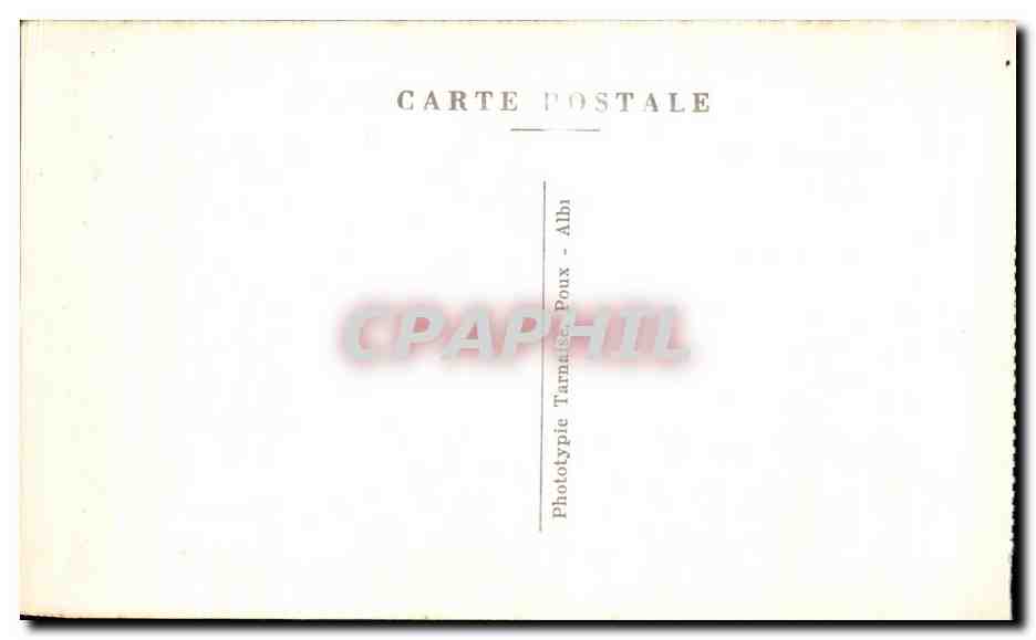 CPA Le Tarn Illustre Cordes Porte de l'Horloge Et Escalier du Paster Noster — Rückseite