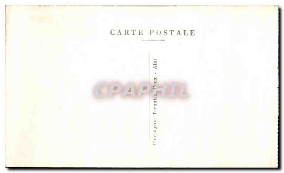 CPA Le Tarn Illustre Cordes Porte du Planol dite du Vainqueur — Rückseite