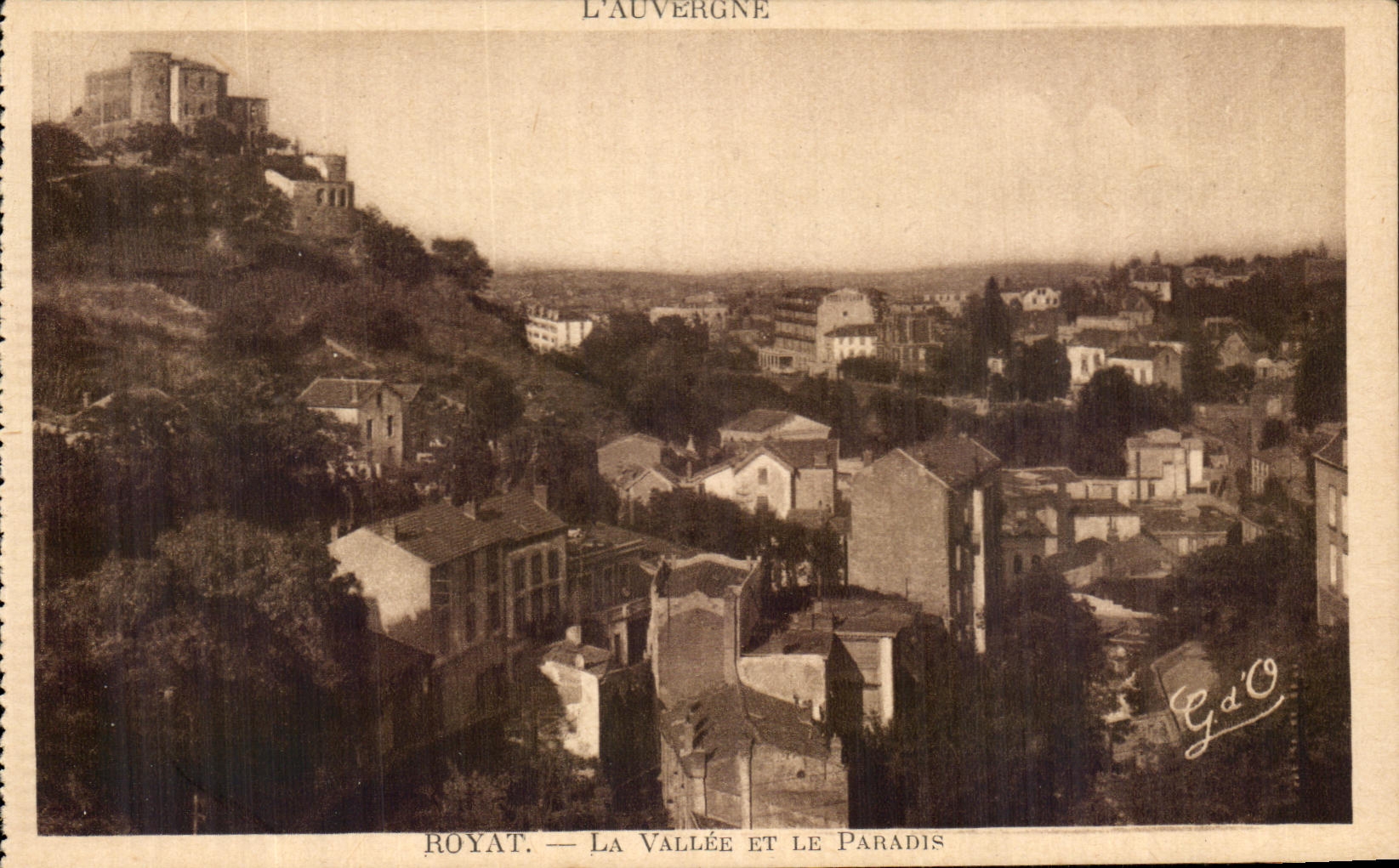 Royat — La Vallée et le Paradis — G. D'O