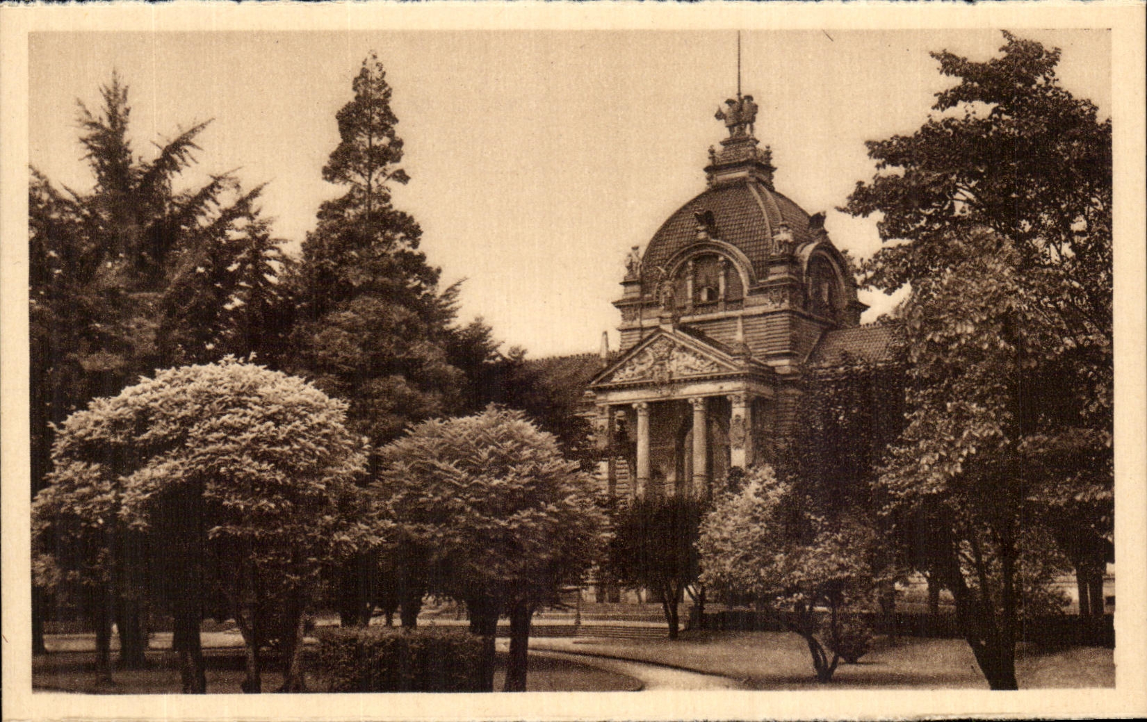 CPA Strasbourg Palais Du Rhin