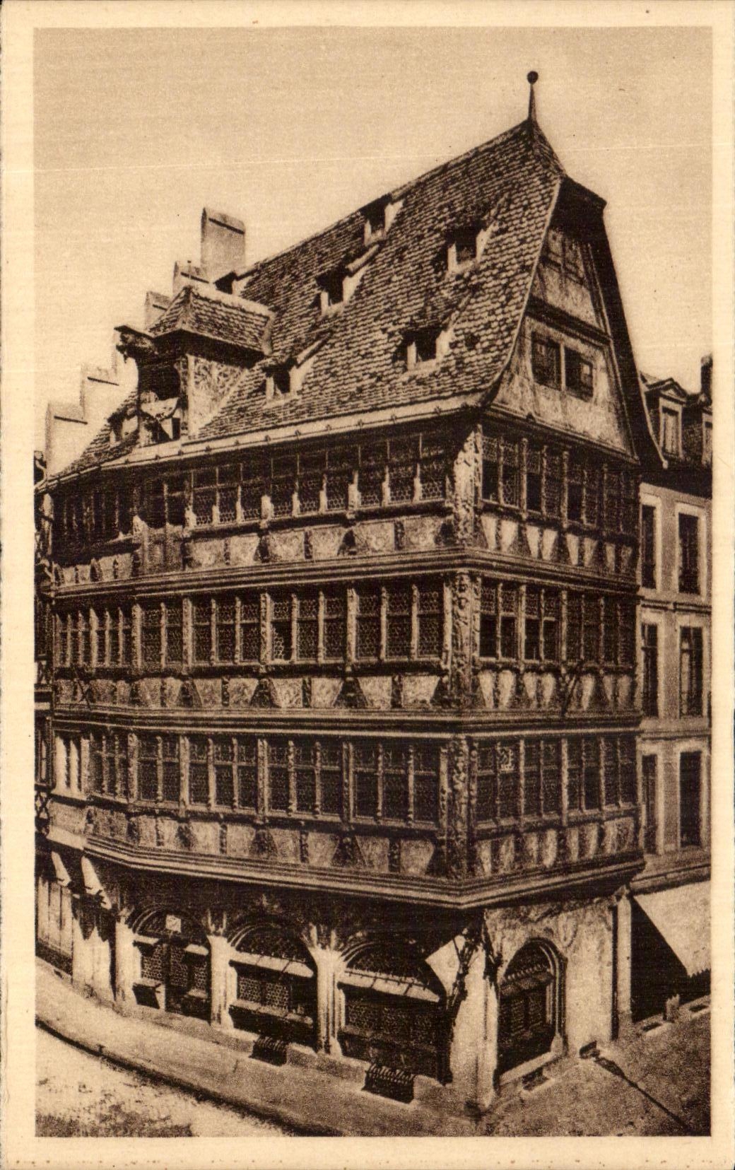 CPA Strasbourg Maison Kammerzell