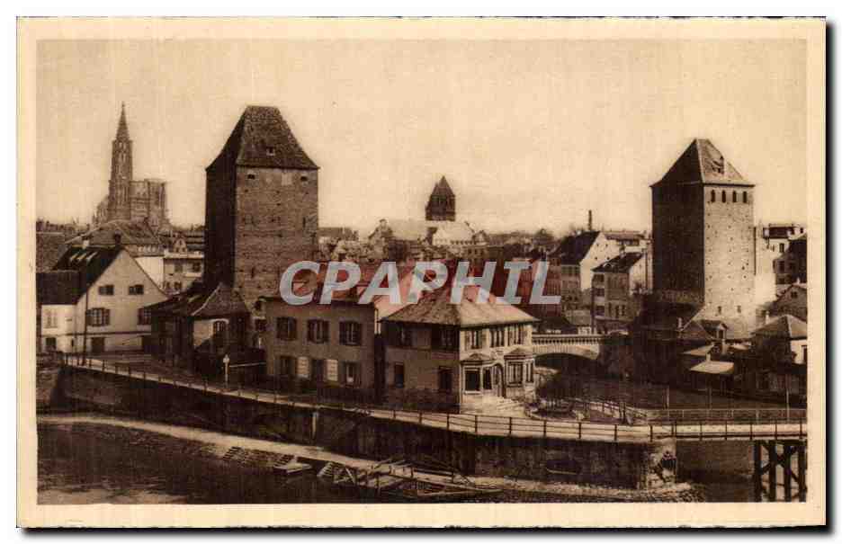 CPA Strasbourg Ponts Couverts