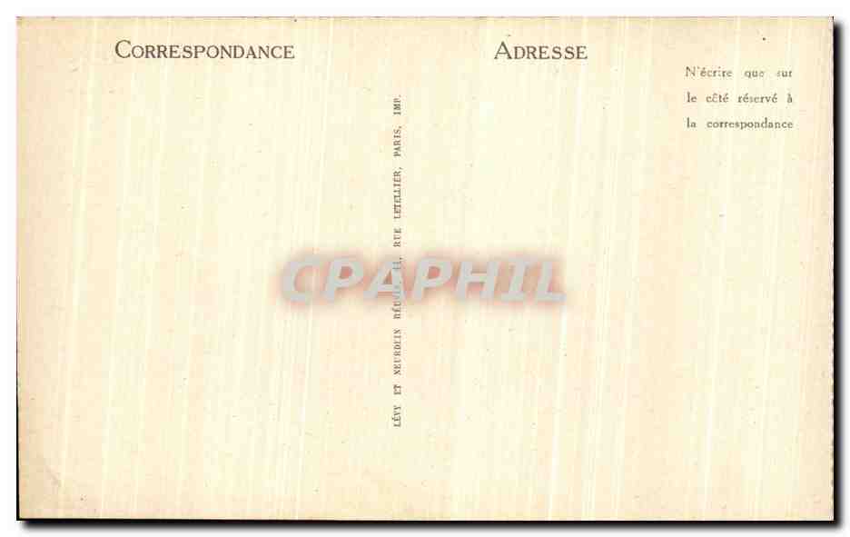 CPA Bourges Portail Sud De La Cathedrale — Rückseite
