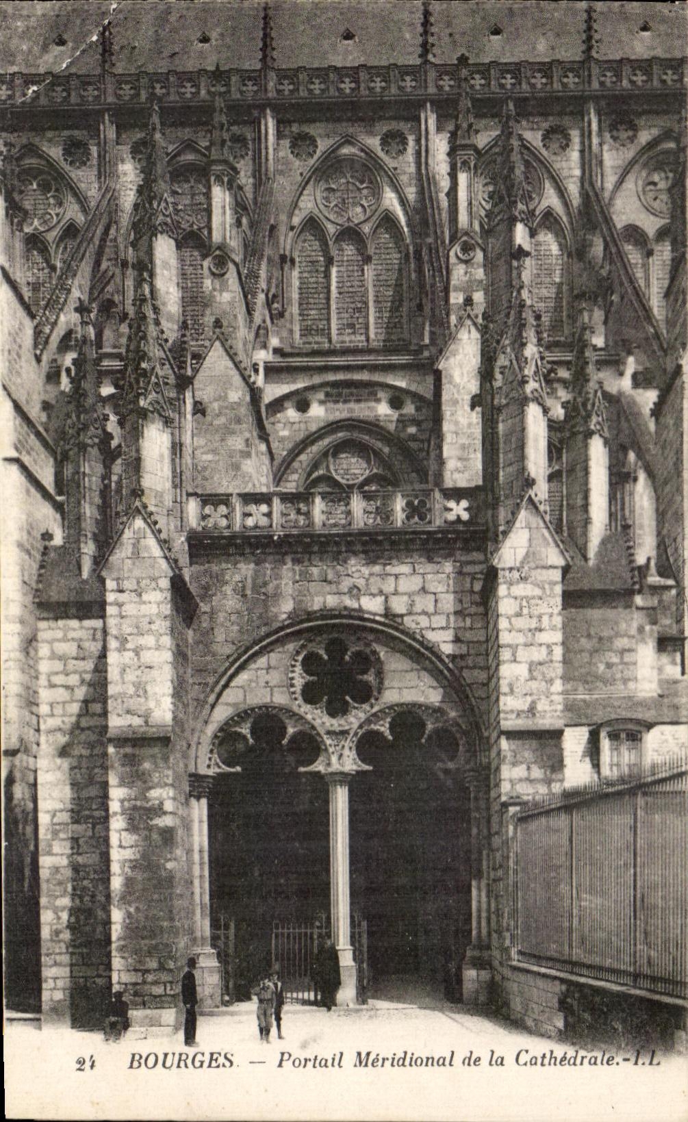 Bourges — Portail Méridional de la Cathédrale — I.L.