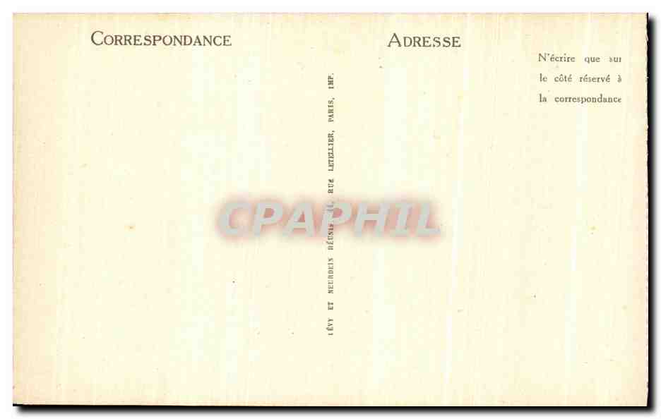 CPA Bourges La Cathedrale Portail Lateral — Back