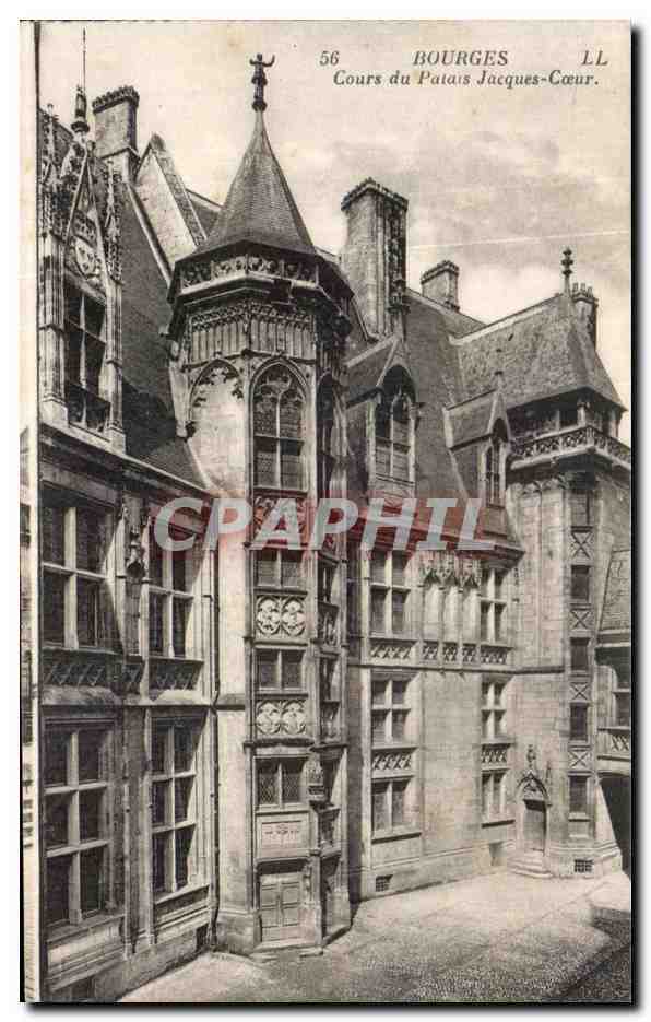Bourges — Cours du Palais Jacques-Cœur — LL n°56
