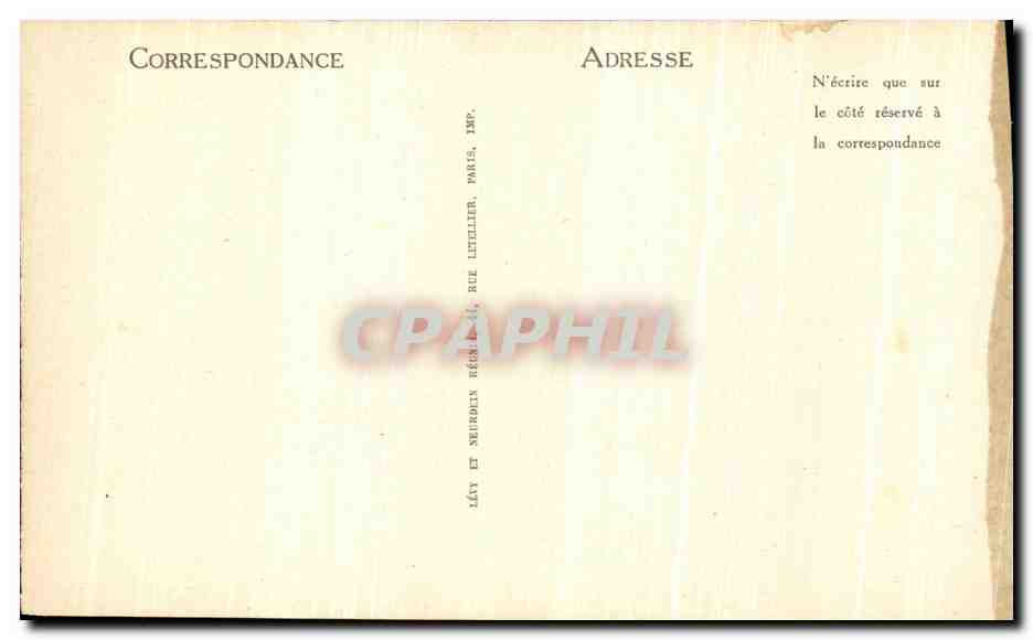 CPA Bourges Palais Jacques Coeur La Grande Tour — Rückseite